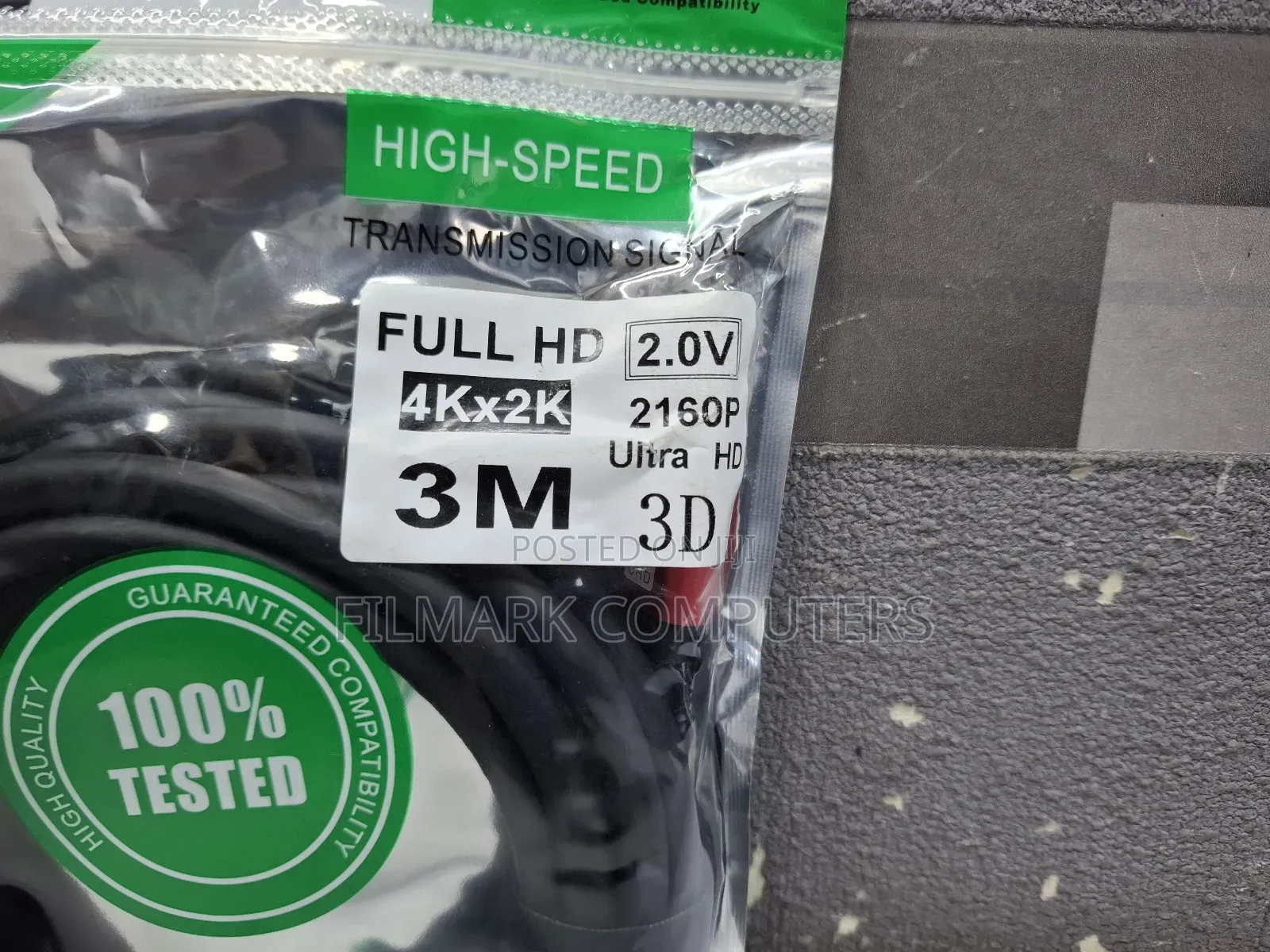 3meter 3m High-speed 4k Ultra Hd Hdmi 2.0 Cable, 18 Gbps, 60 Hz, 2160p