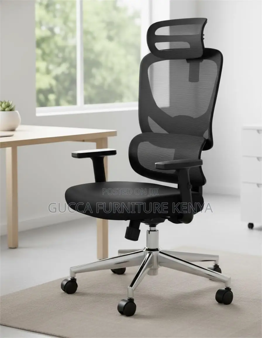 Executive High Back Orthopedic Office Seat