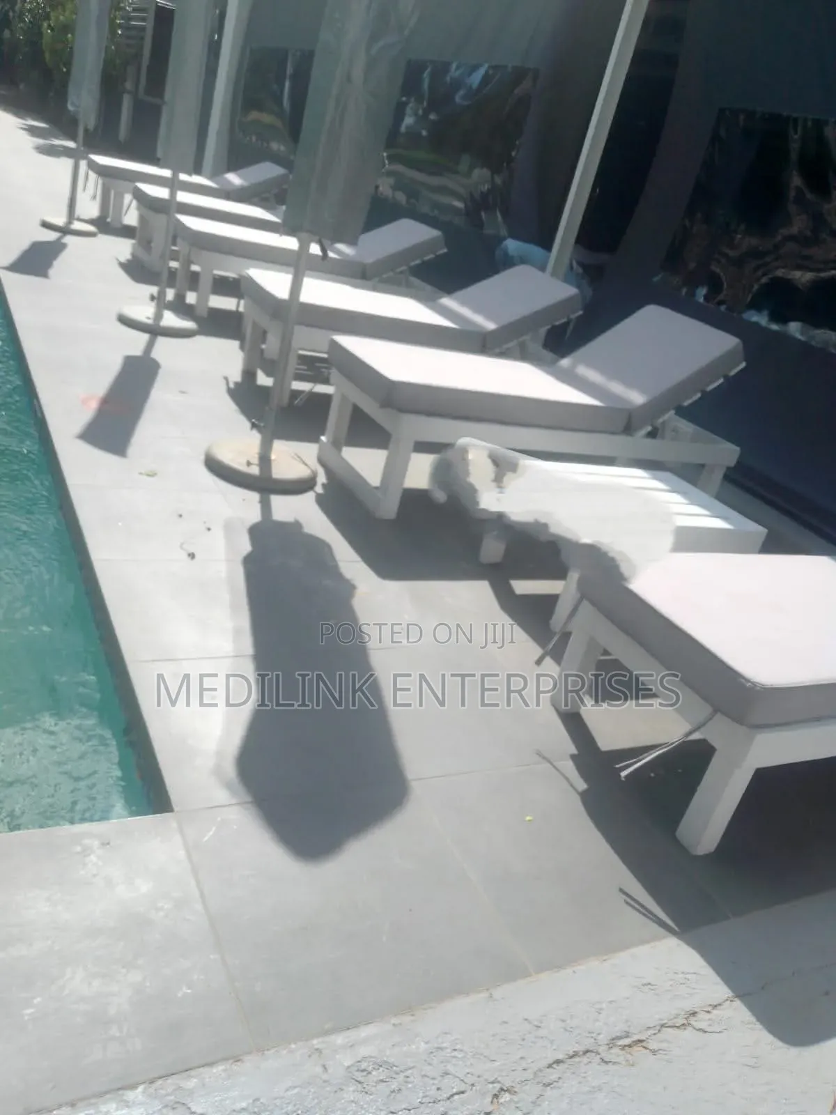 Customized Sunbeds Poolside Customized