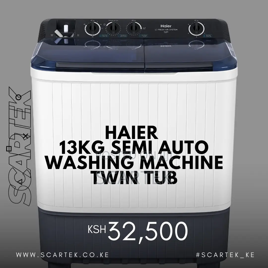 Haier 13kg Semi Automatic Washing Machines