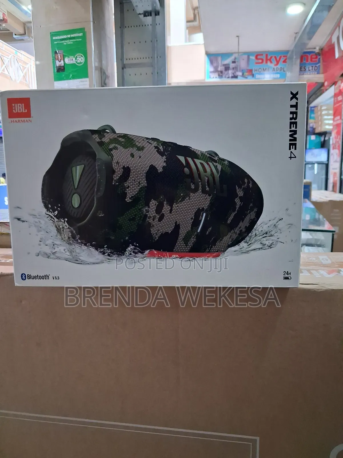 JBL Harman Extreme 4 | Waterproof-Portable (24 Hours)