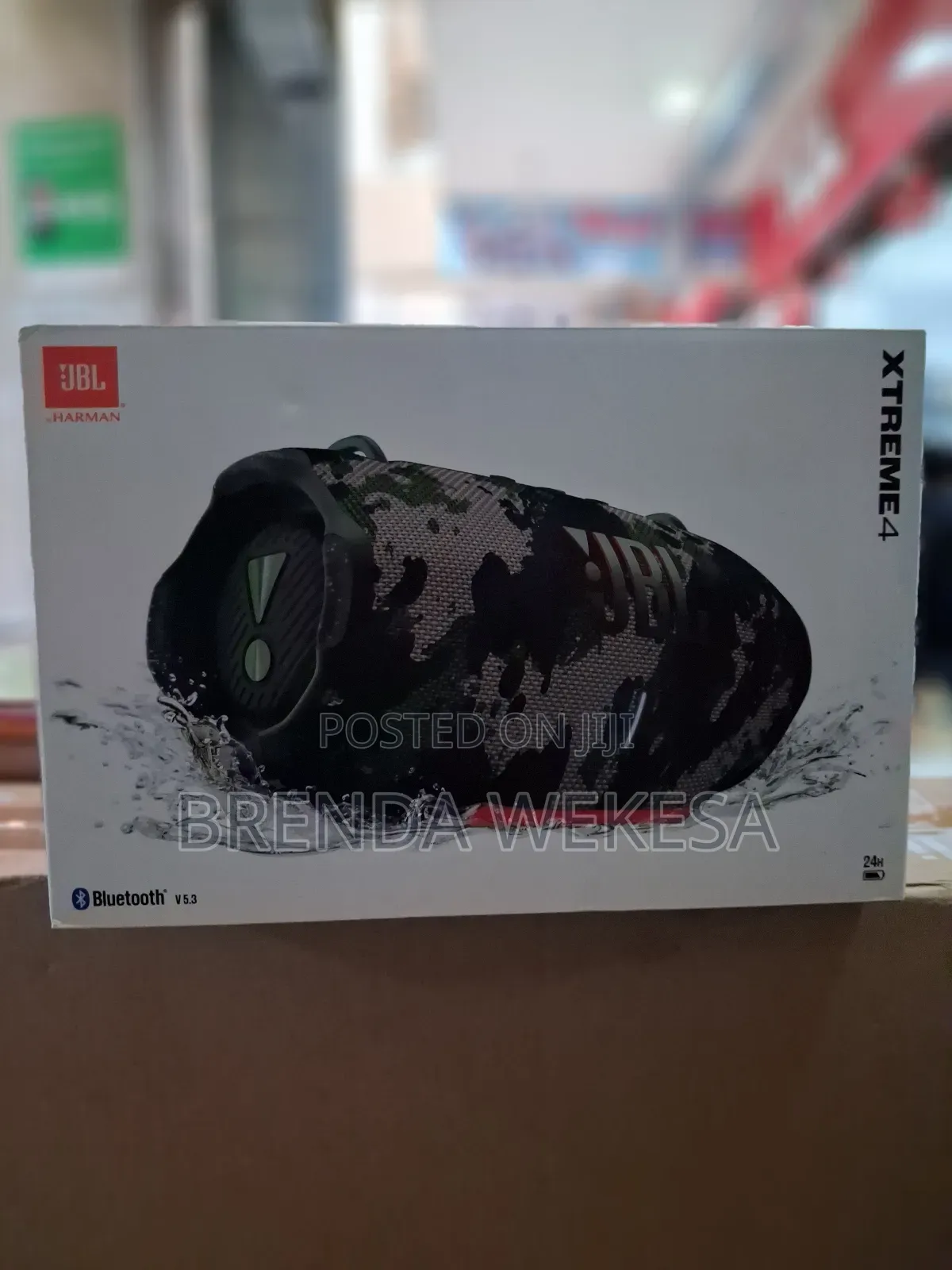 JBL Harman Extreme 4 | Waterproof-Portable (24 Hours)