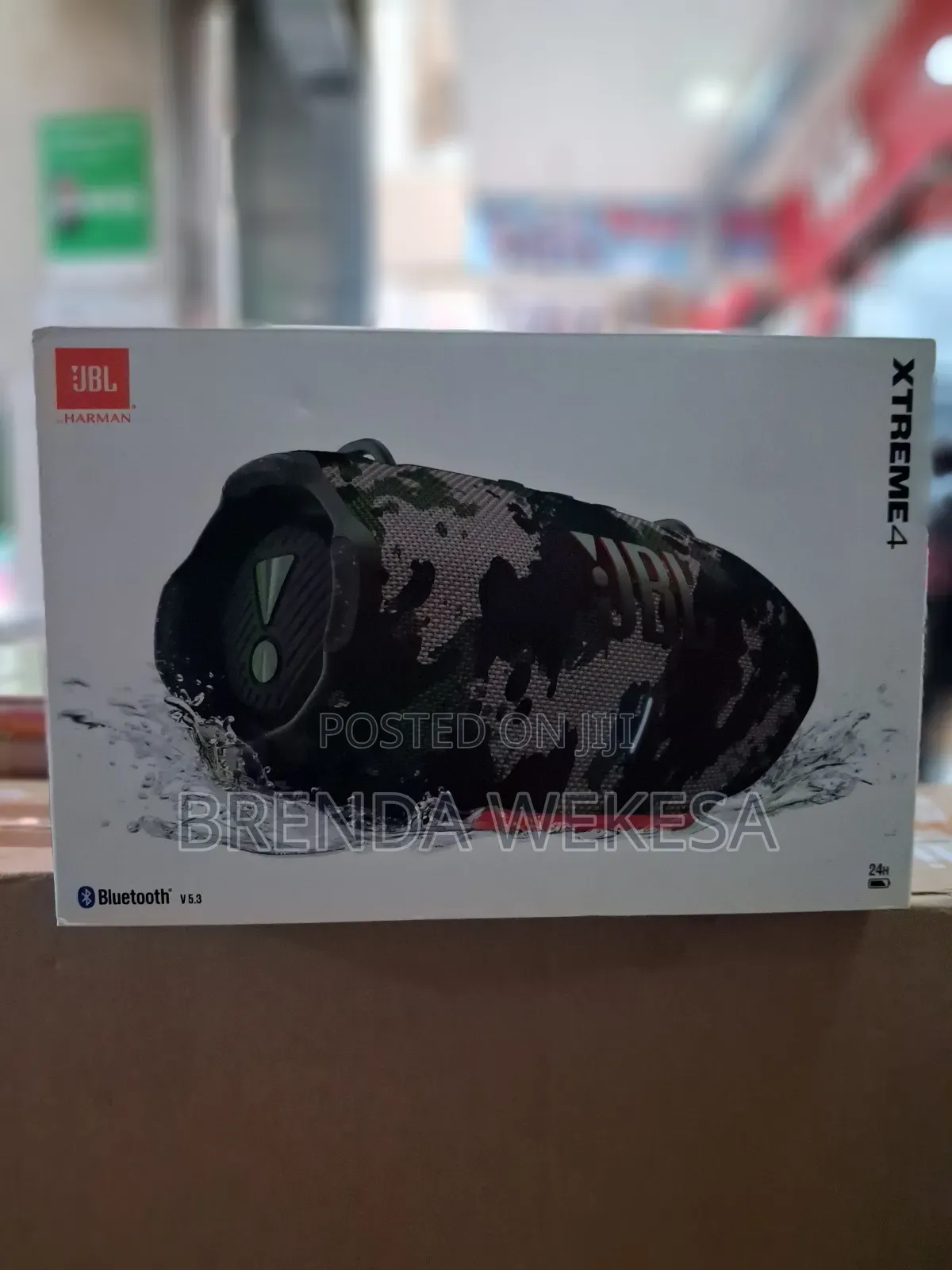 JBL Harman Extreme 4 | Waterproof-Portable (24 Hours)