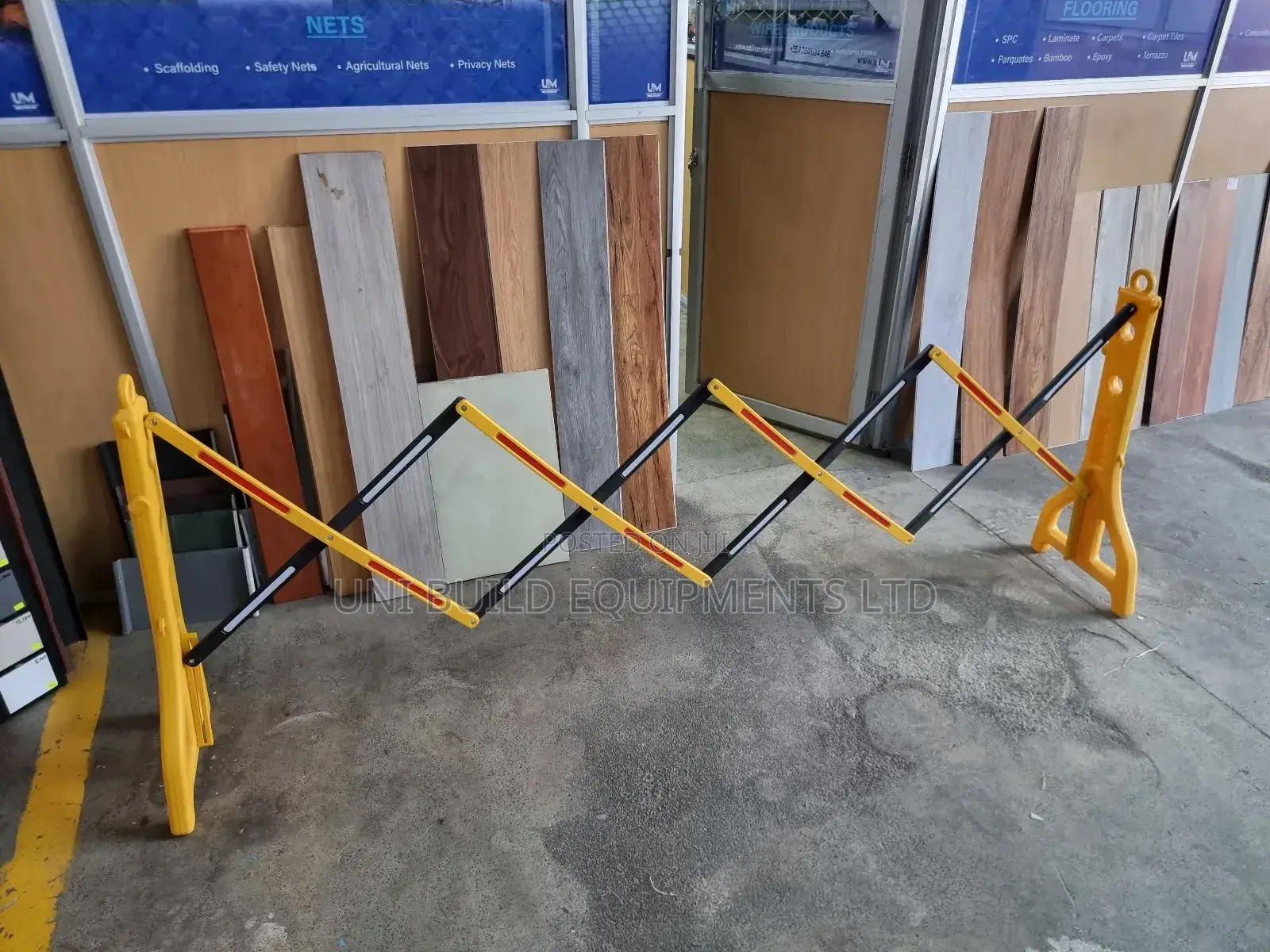 Foldable Plastic Safety Barier