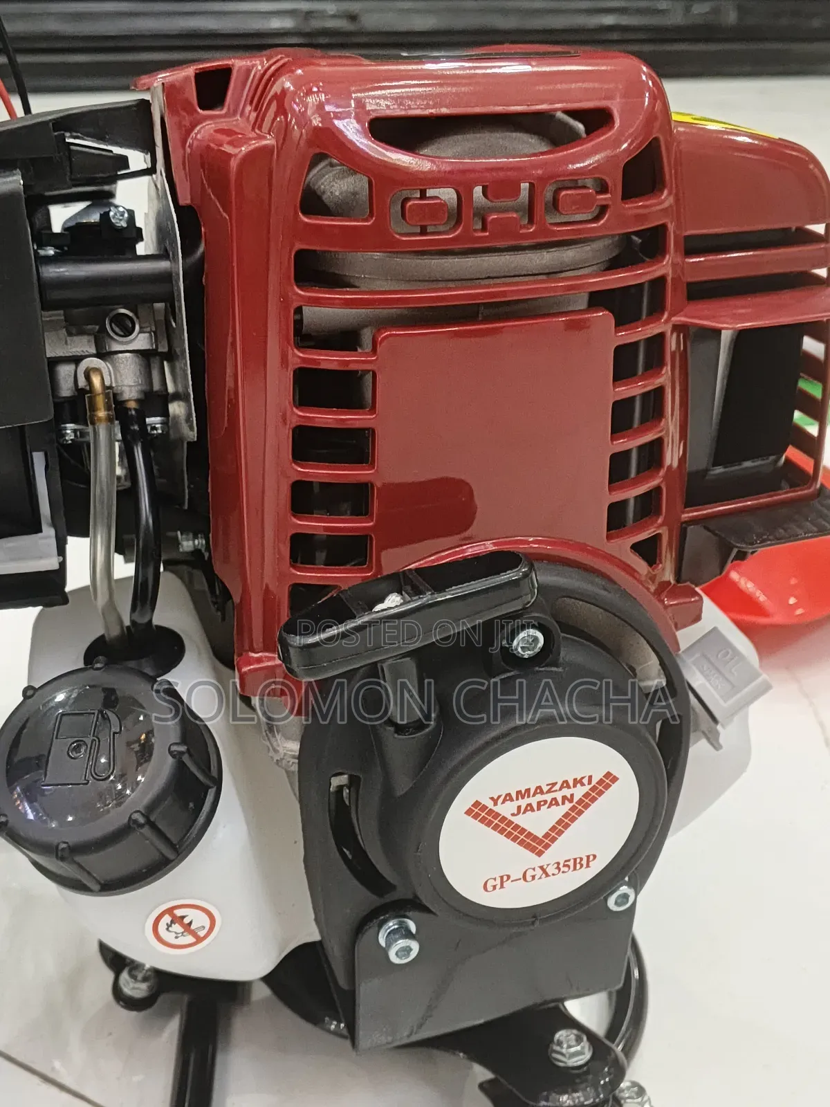 Yamazaki Gp- Gx35bp  4 Stroke Bag Pack Type Brush Cutter Gasoline