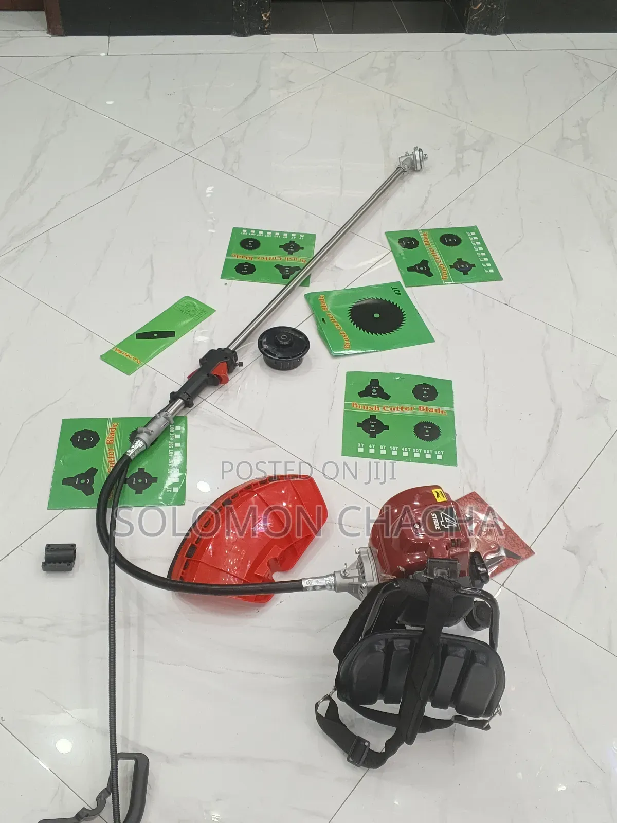 Yamazaki Gp- Gx35bp  4 Stroke Bag Pack Type Brush Cutter Gasoline