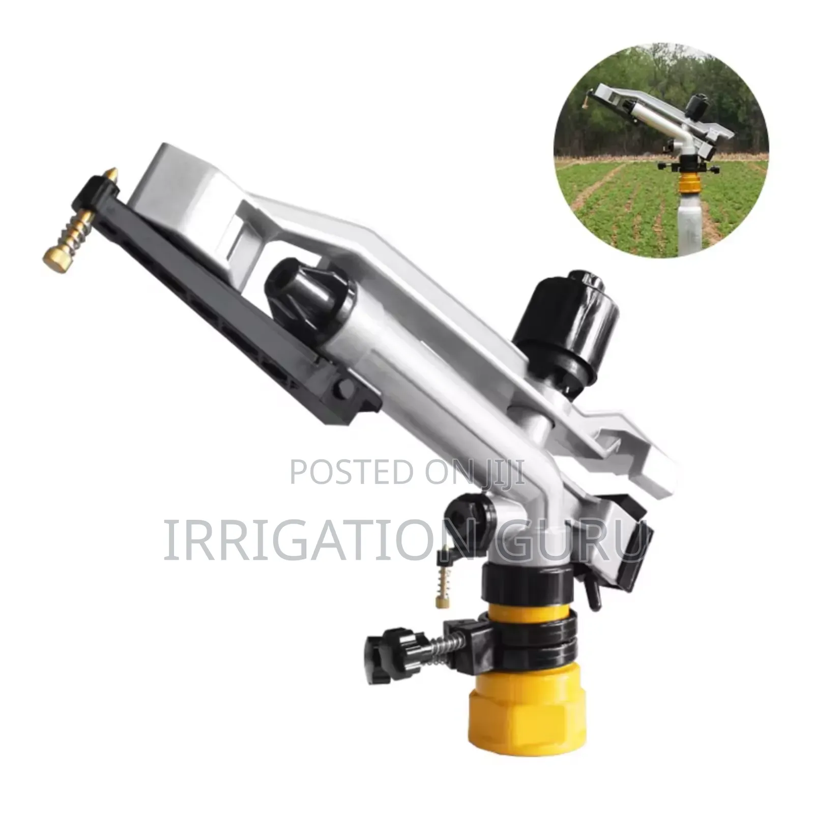 Adjustable Rotation Rain Gun Irrigation Sprayer