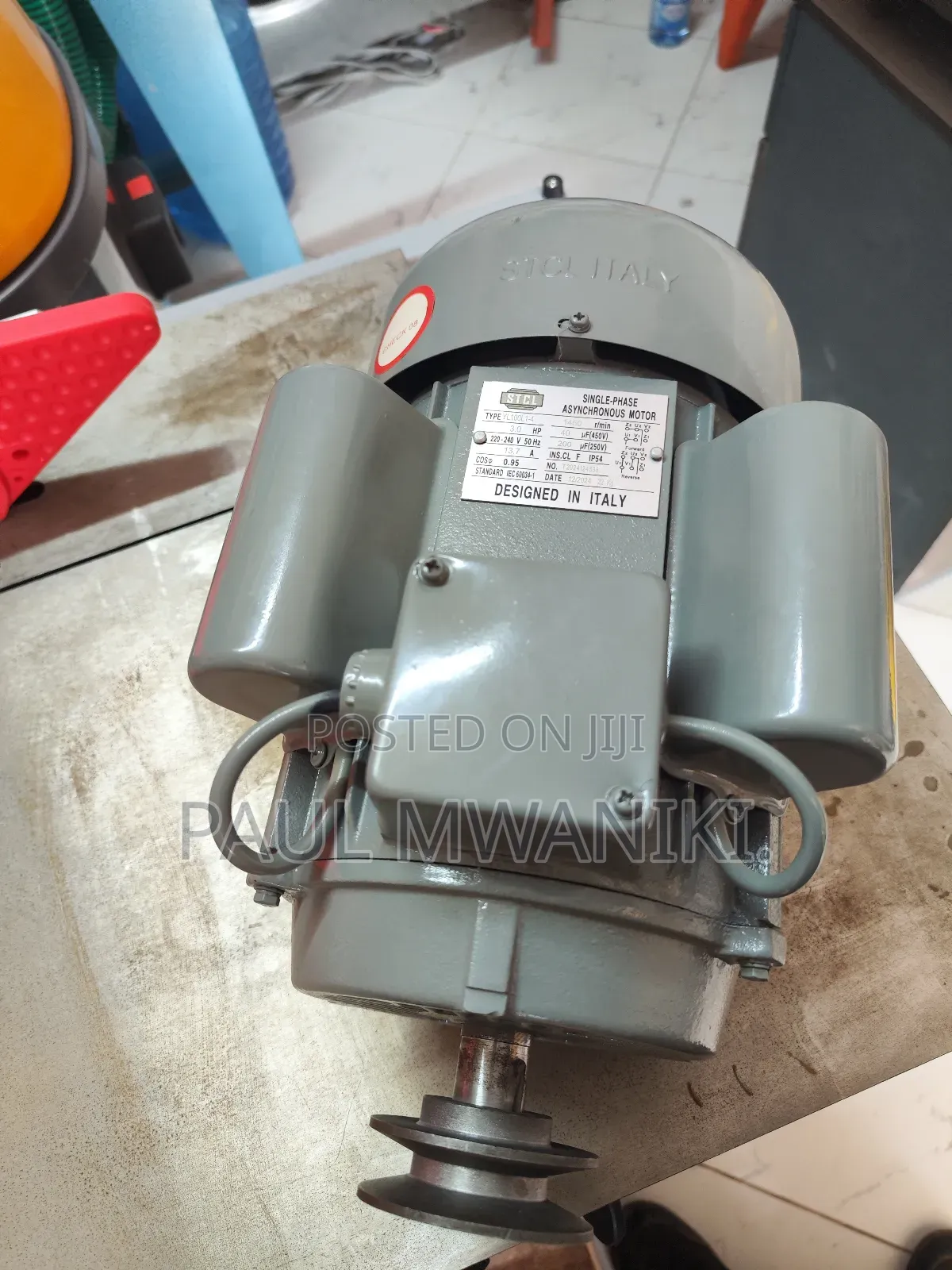3hp High Speed Stcl Italy Motor