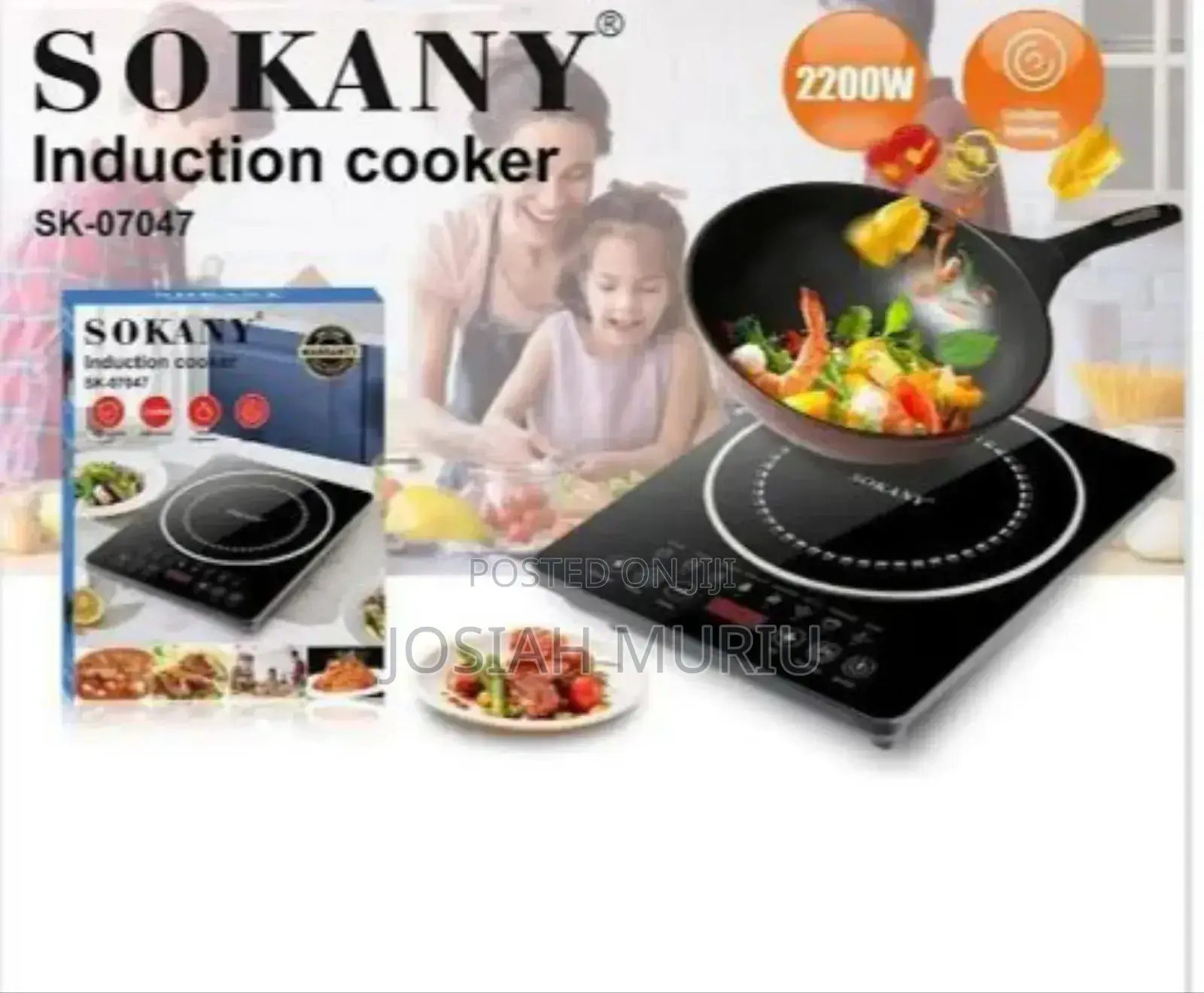 *Sokany Single Plate Induction Cooker*