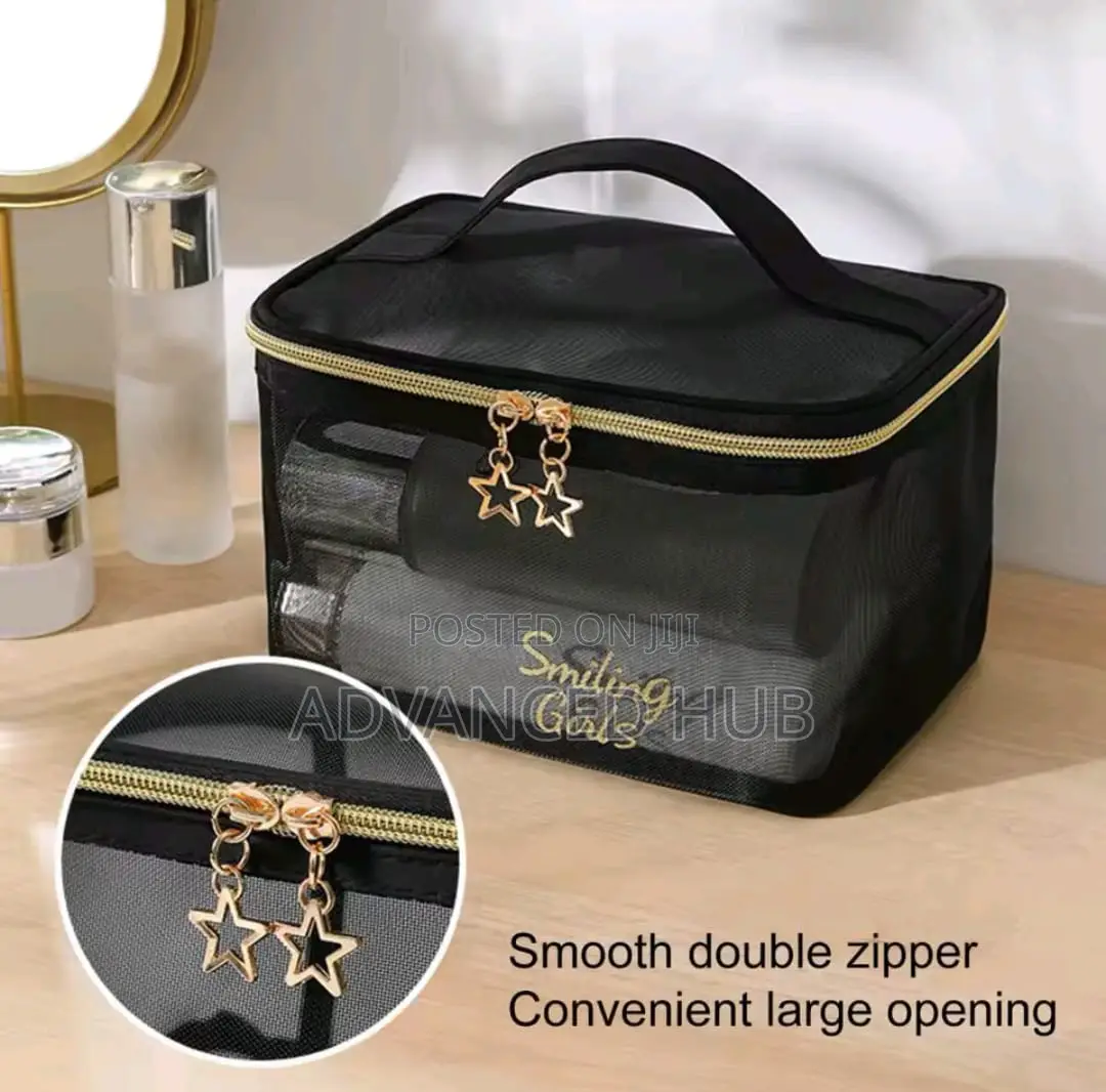 Pretty Transparent Toiletry Bag
