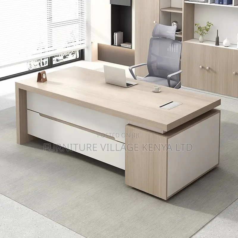 140cm Executive Desk| Executive Desk With 3 Locking Drawers For Office