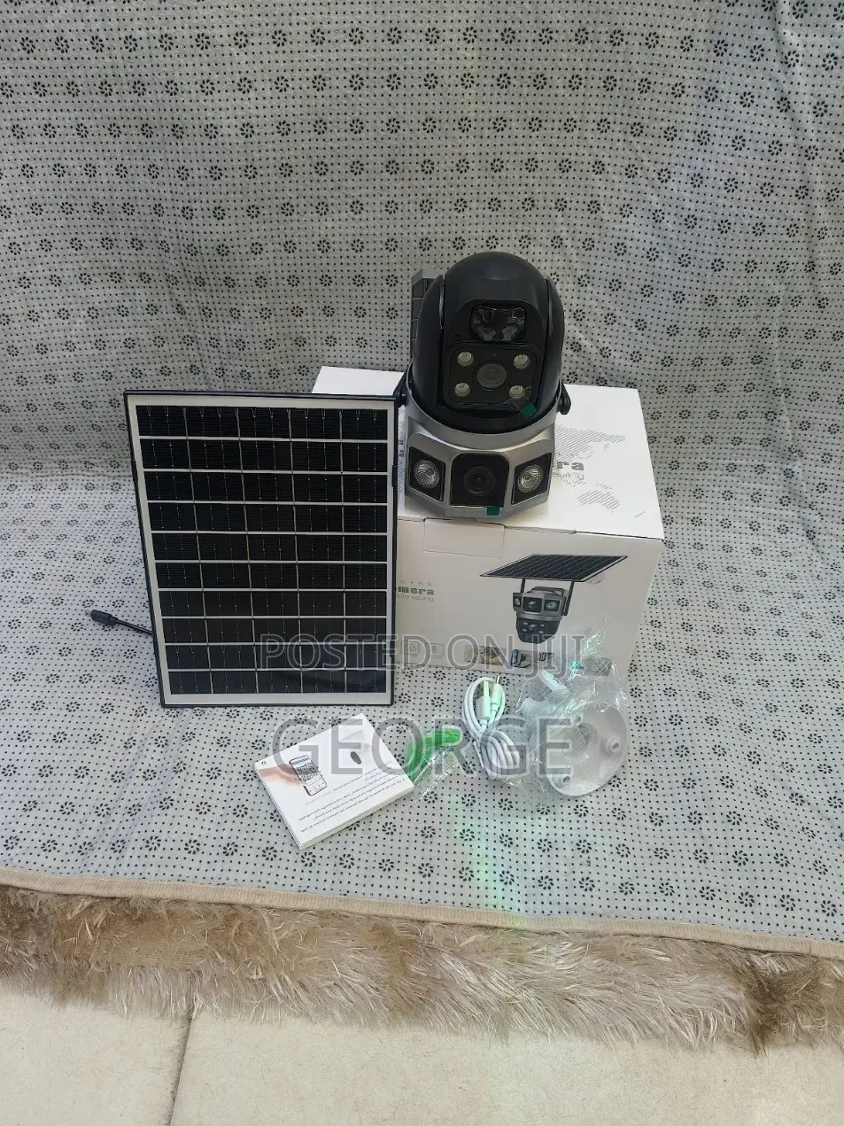 4g Solar Camera Wireless Outdoor CCTV PTZ Home