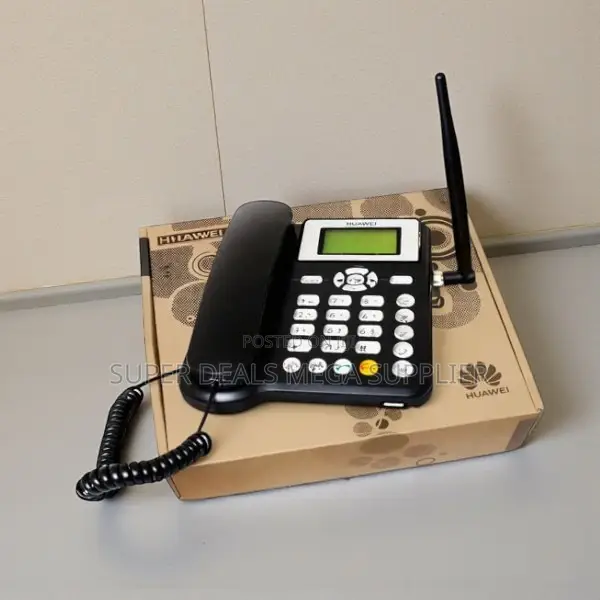 Huawei GSM Simcard Based Rechargeable Landline Desktop Phone