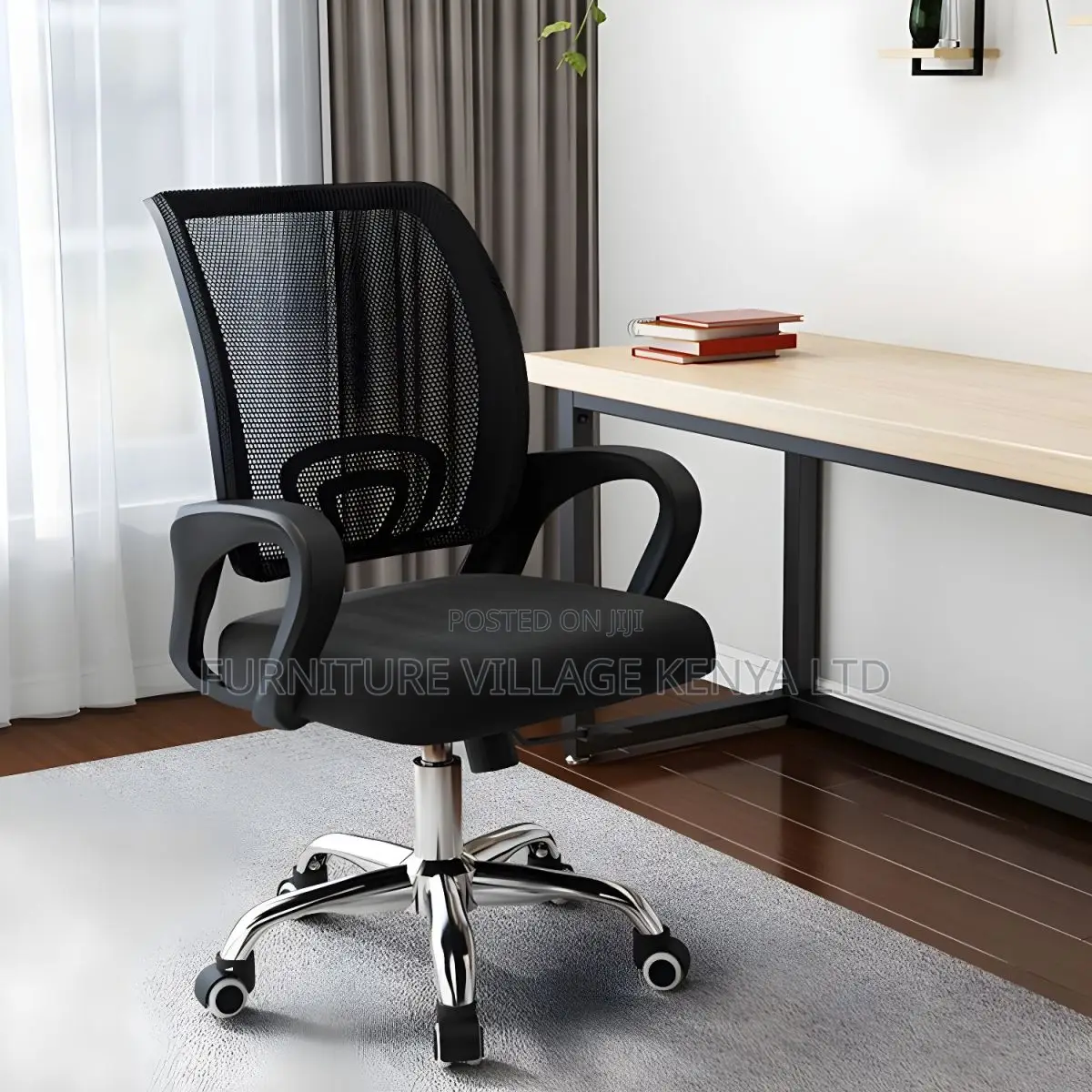 Ergonomic Desk Chair With Wheels
