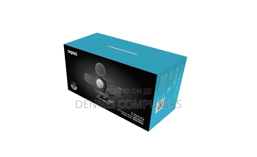 Rapoo C500 - Webcam Dual Noise-Reduction Microphones, Autofocus,