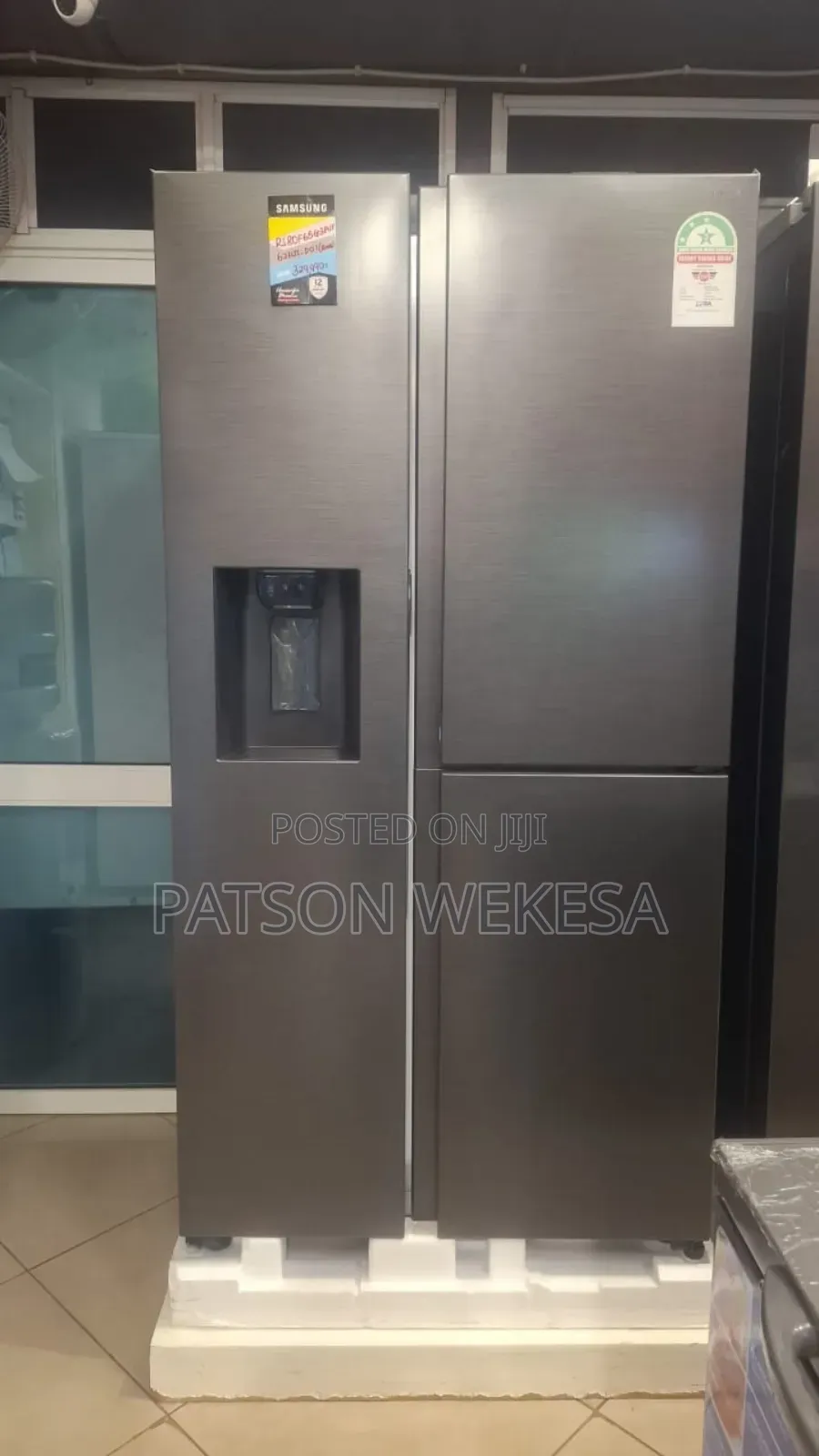 Samsung 627l Side by Side Fridge - Digital Inverter, Rs80f65g3fut