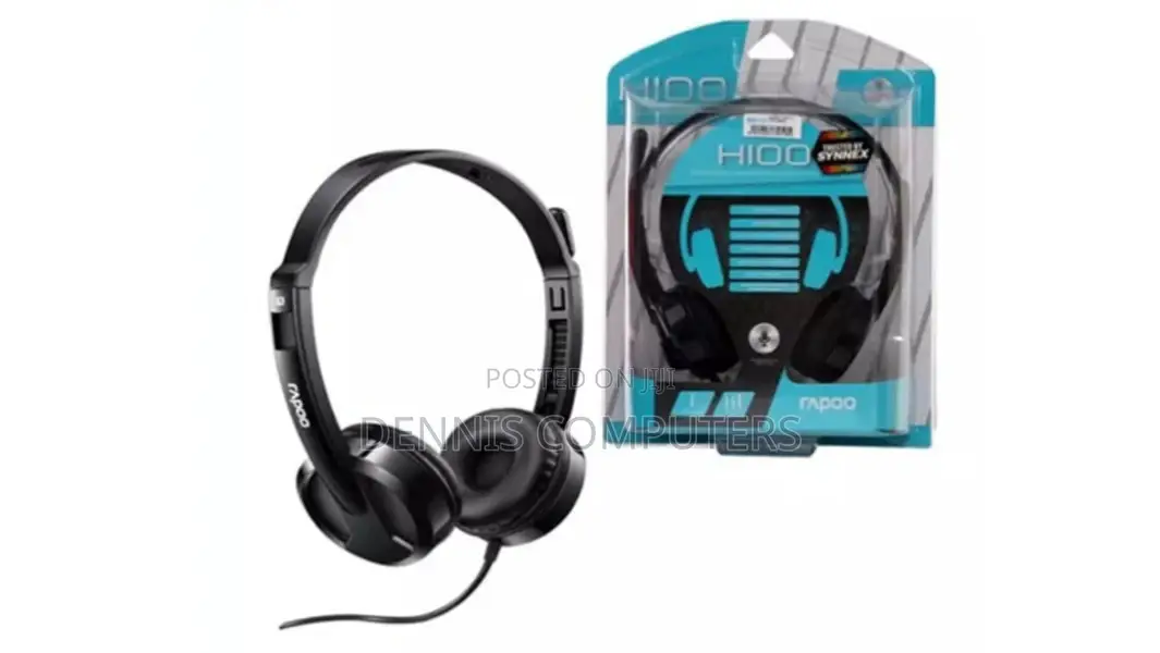 Rapoo Wired Headphone 3.5 Mm Jack - H100