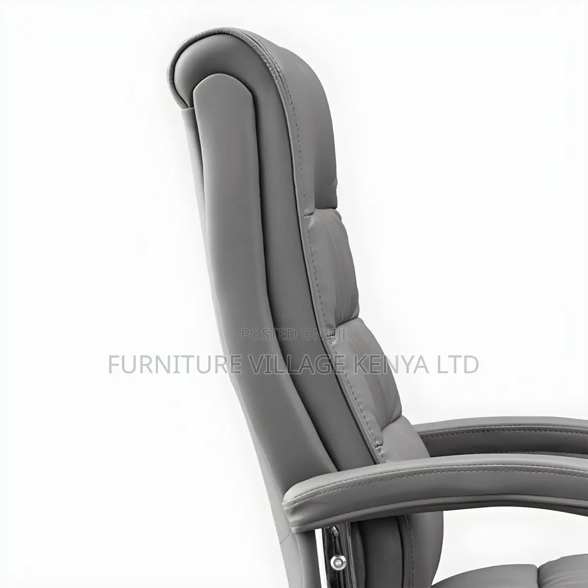 Office Chair| Brown & Black Executive Office Leather Seat