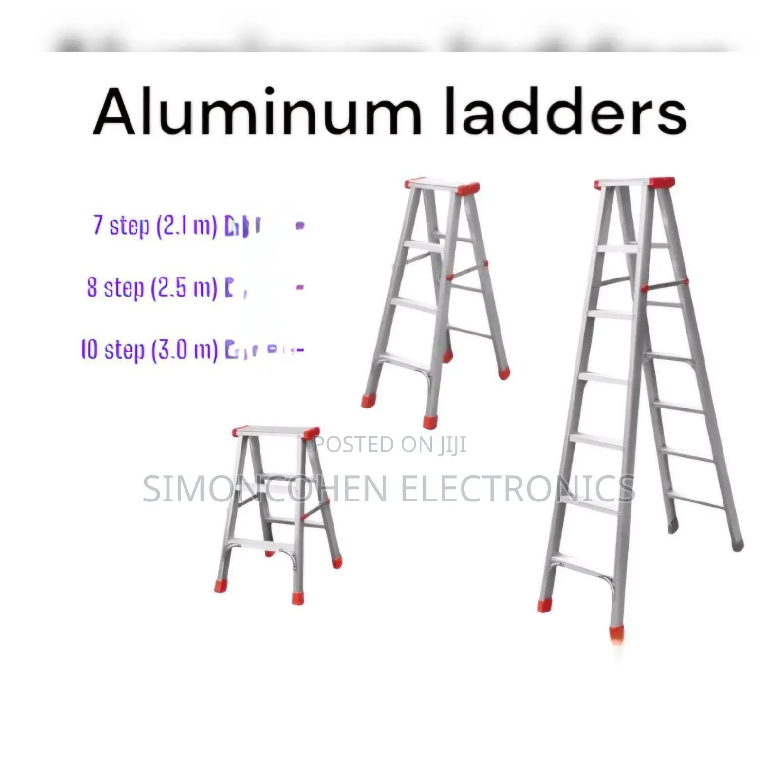 7 Step Aluminium Step Ladder (2.1m)