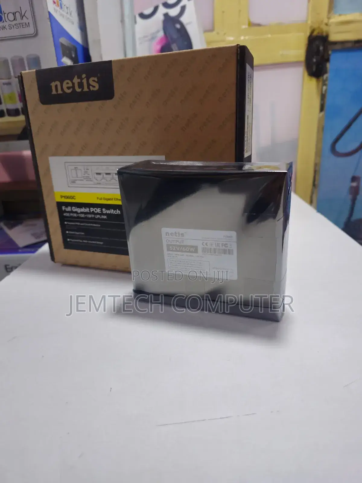 Netis P106gc 4ge Poe+1ge +1ge SFP Uplink Poe Switch