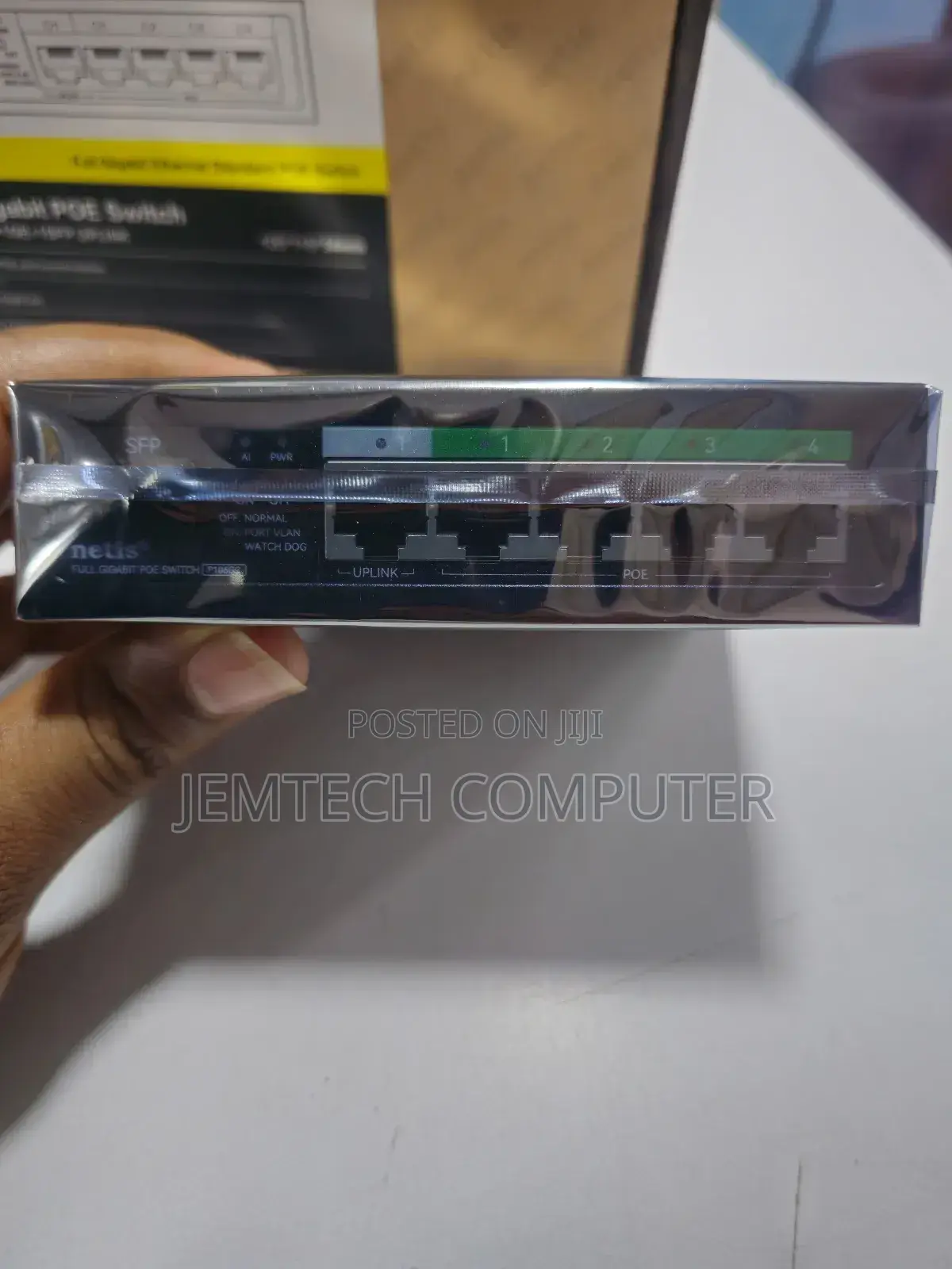 Netis P106gc 4ge Poe+1ge +1ge SFP Uplink Poe Switch