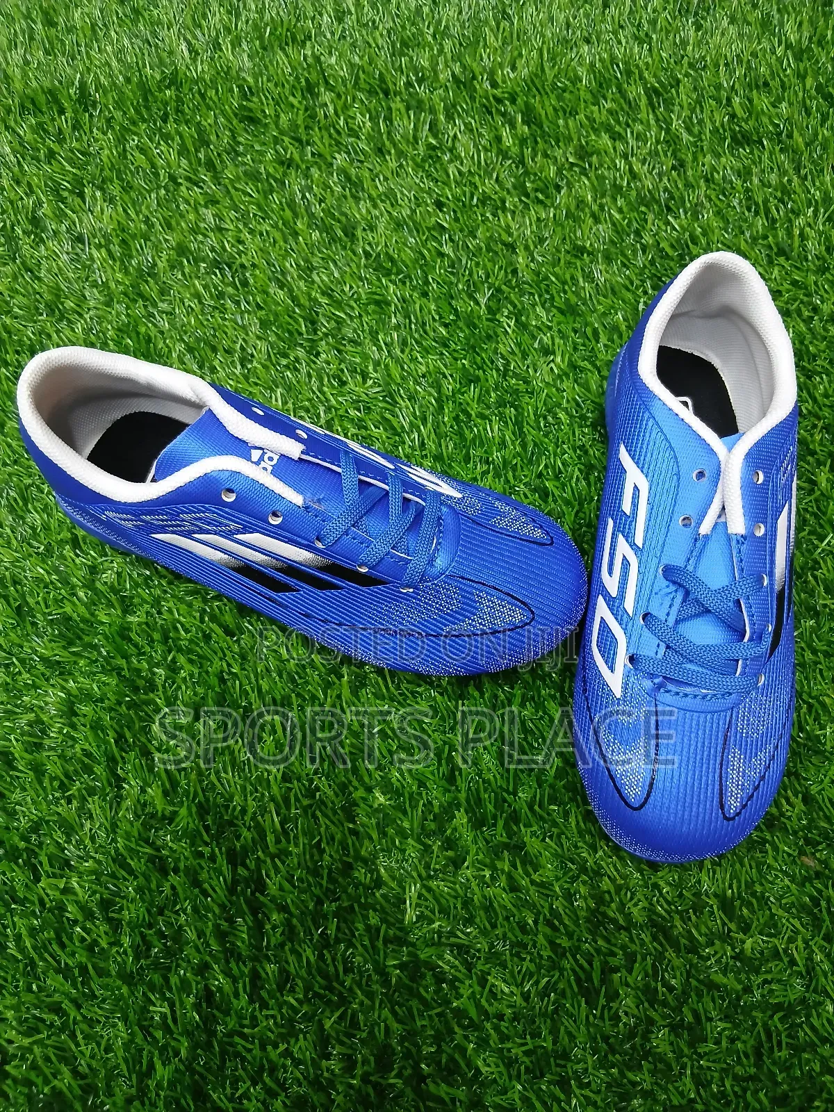 Blue Wave F50 Kids Soccer Boots