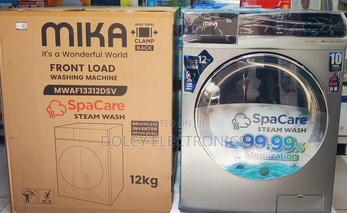 Mika 12kg Fully Automatic Washing Machine Wash & Spin