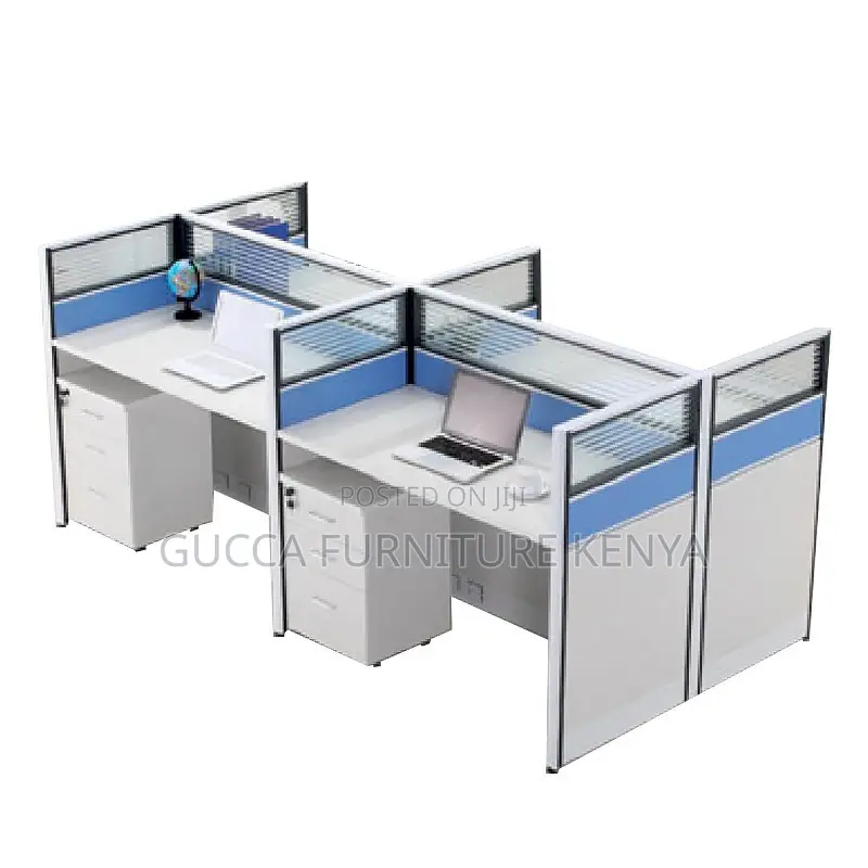 Modern 4-way Office Modular Workstation