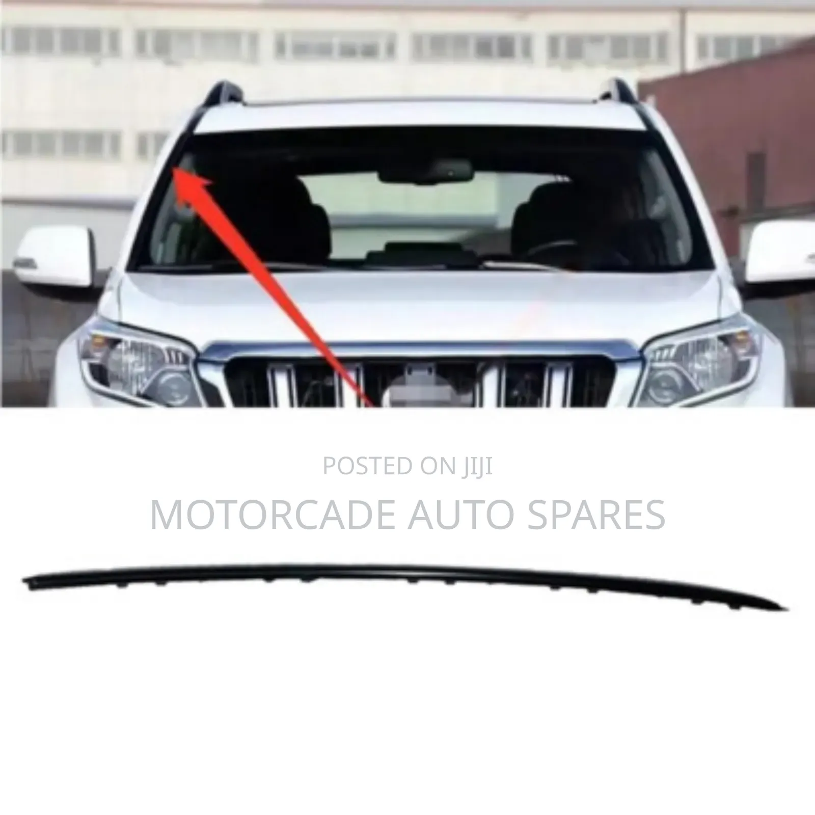 Toyota Landcruiser Prado Fj 150 2010-2019 Windscreen Moulding