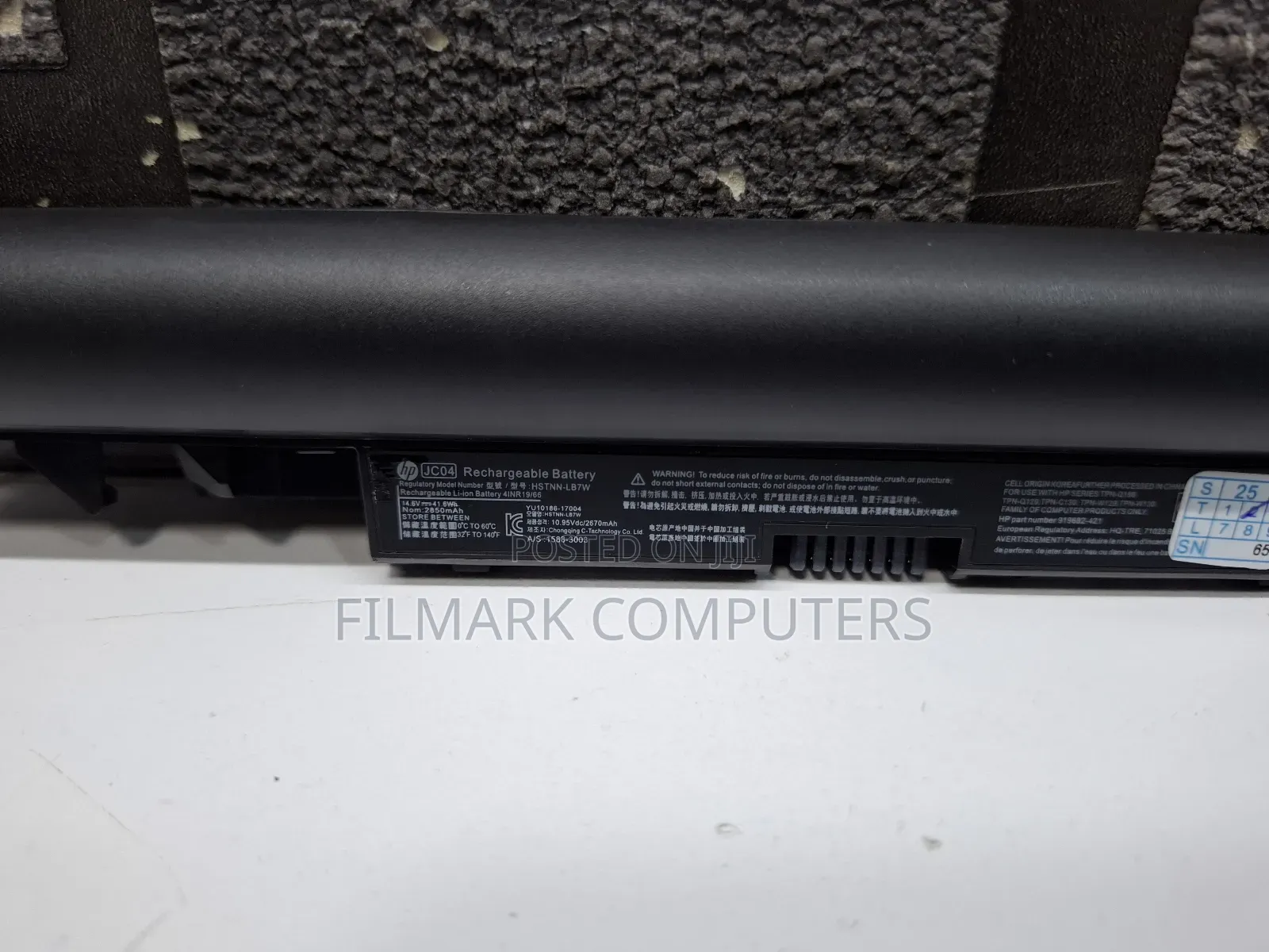 Hp 250 G6 Jc04 Original Genuine Laptop Battery