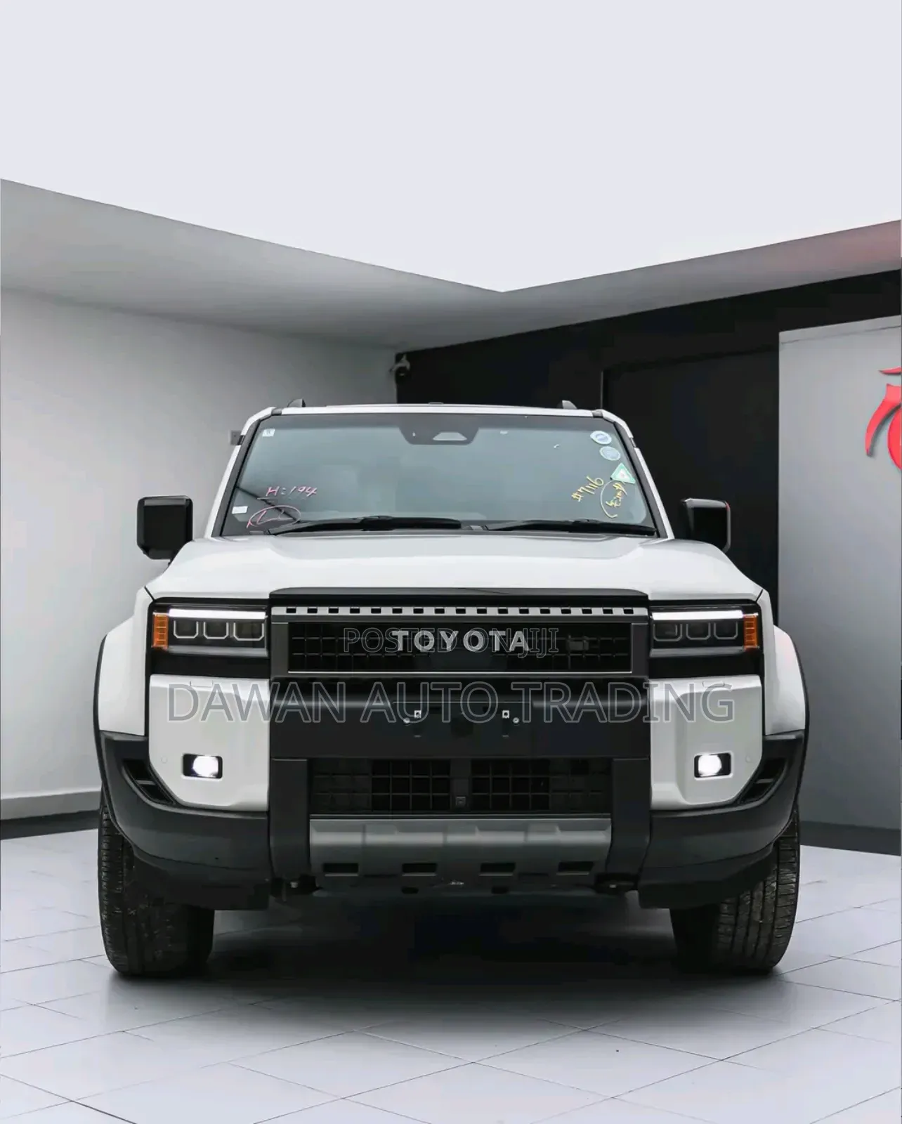 Toyota Land Cruiser Prado 2024 White