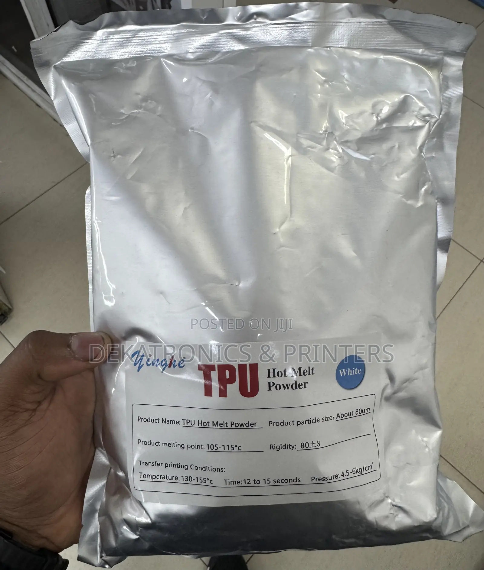 Yinghe1kg Tpu Hot Melt DTF Powder