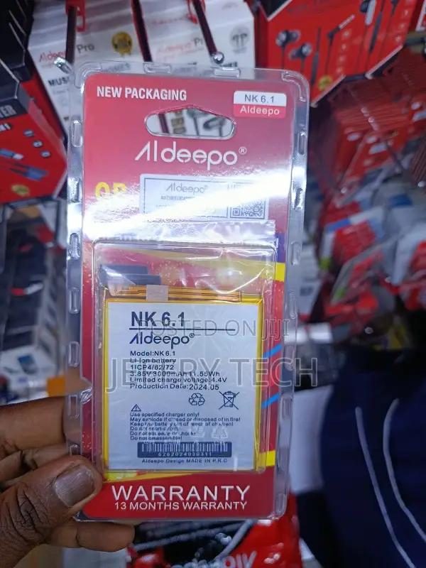 Aldeepo Nokia 6.1 Li-Ion Replacement Battery.