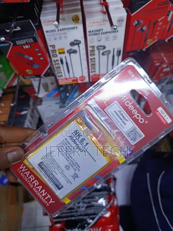 Aldeepo Nokia 6.1 Li-Ion Replacement Battery.