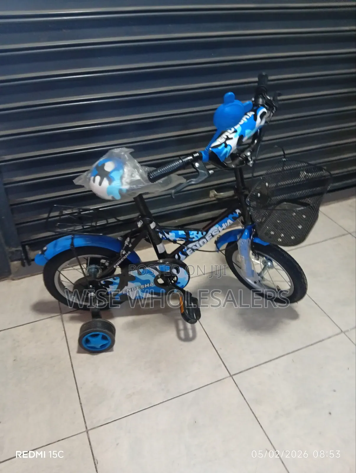 Endesha Kids' Bicycle With 12-Inch Wheels.