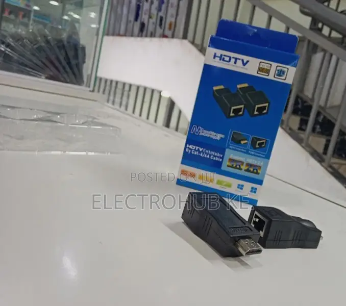 Hdtv Hdmi Extender 30m Hd To Rj45 Network Adapter Cat5e/6