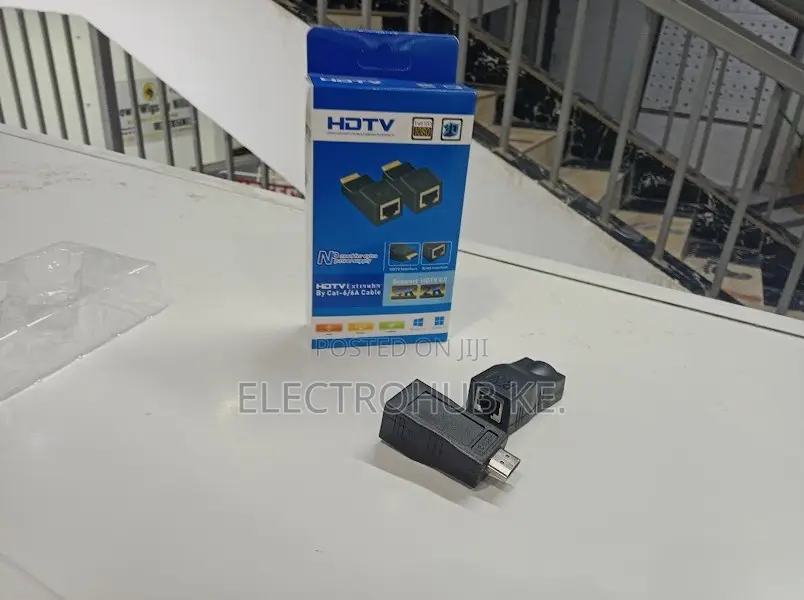 Plug&Play 30m Hdmi To Rj45 Extender Adapter