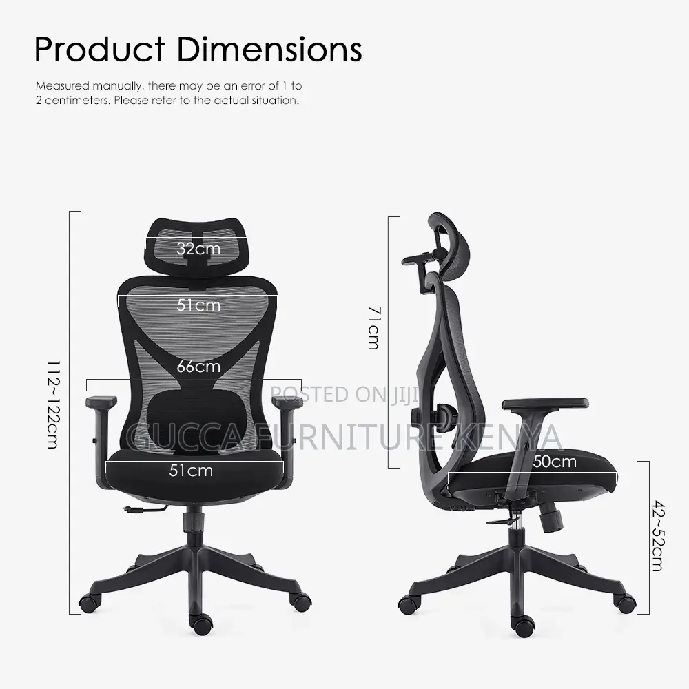 High Back Ergonomic Adjustable Desk Chair