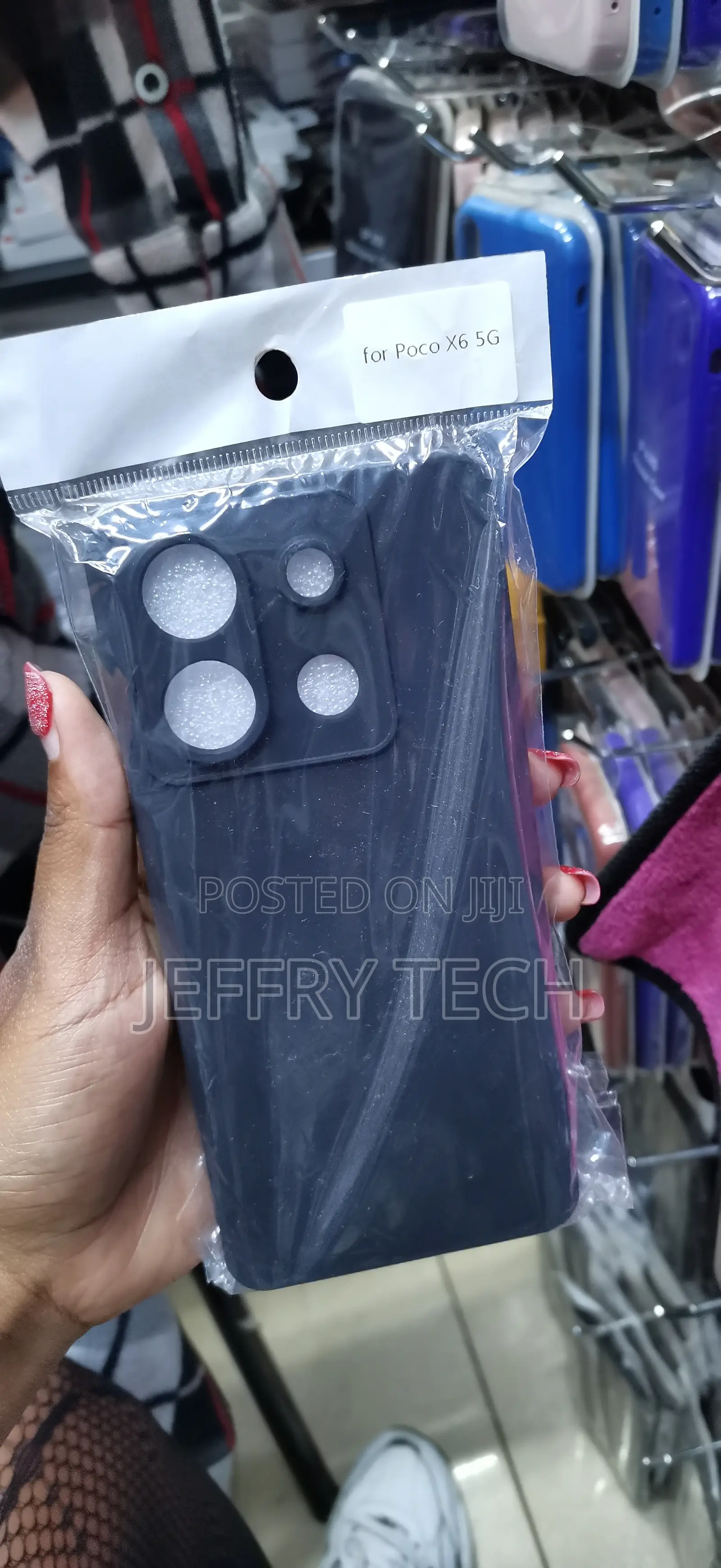 Grawe Xiaomi Poco X6 Soft Silicone Back Cover