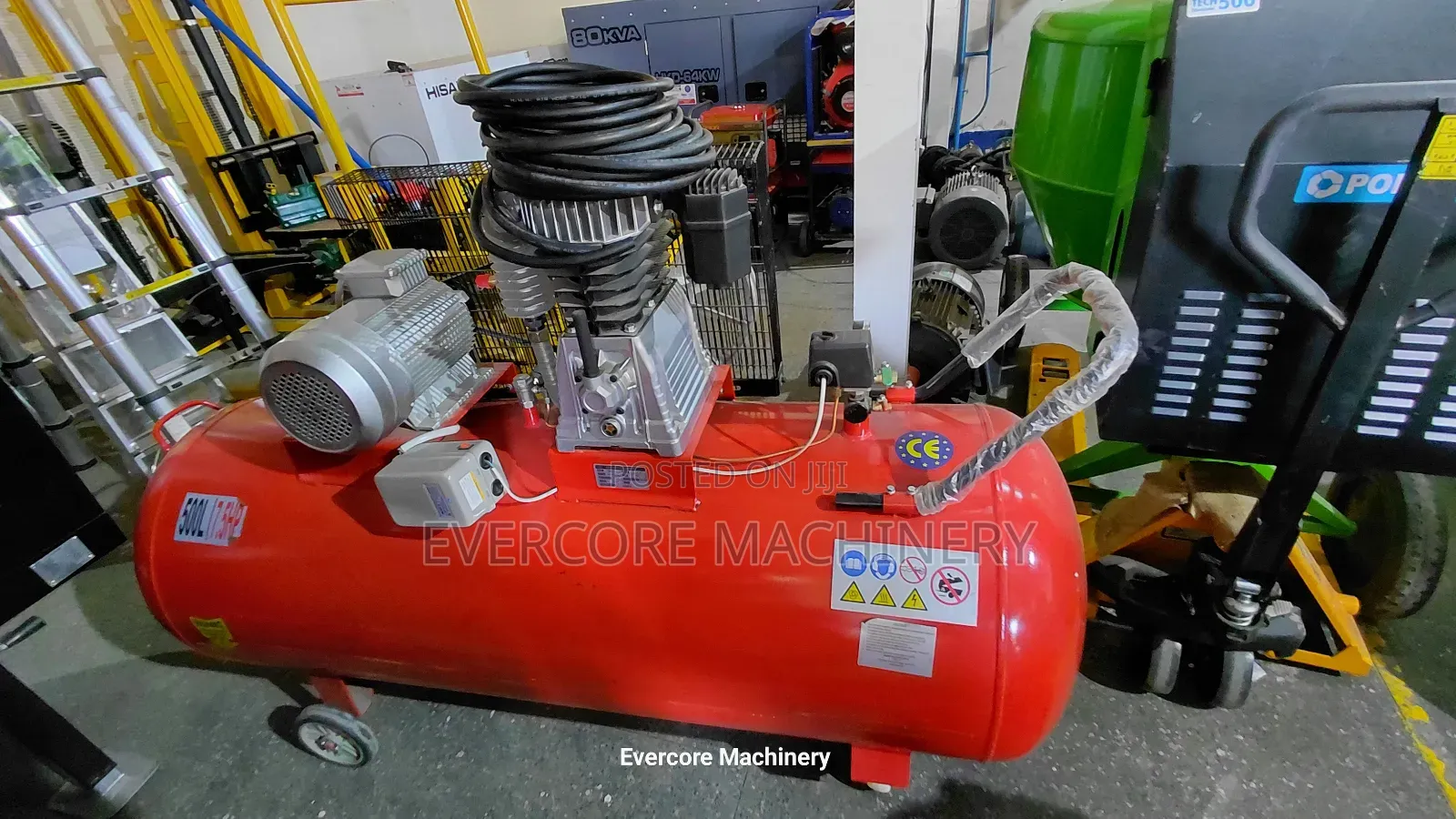 Lenhard Germany Electric Air Compressor Machine Three Phase 500l