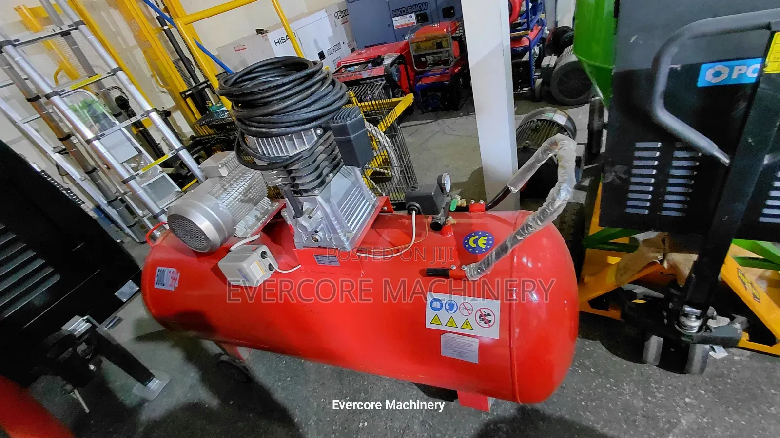 Heavy Duuty 500l Electric Air Compressor Three Phase.