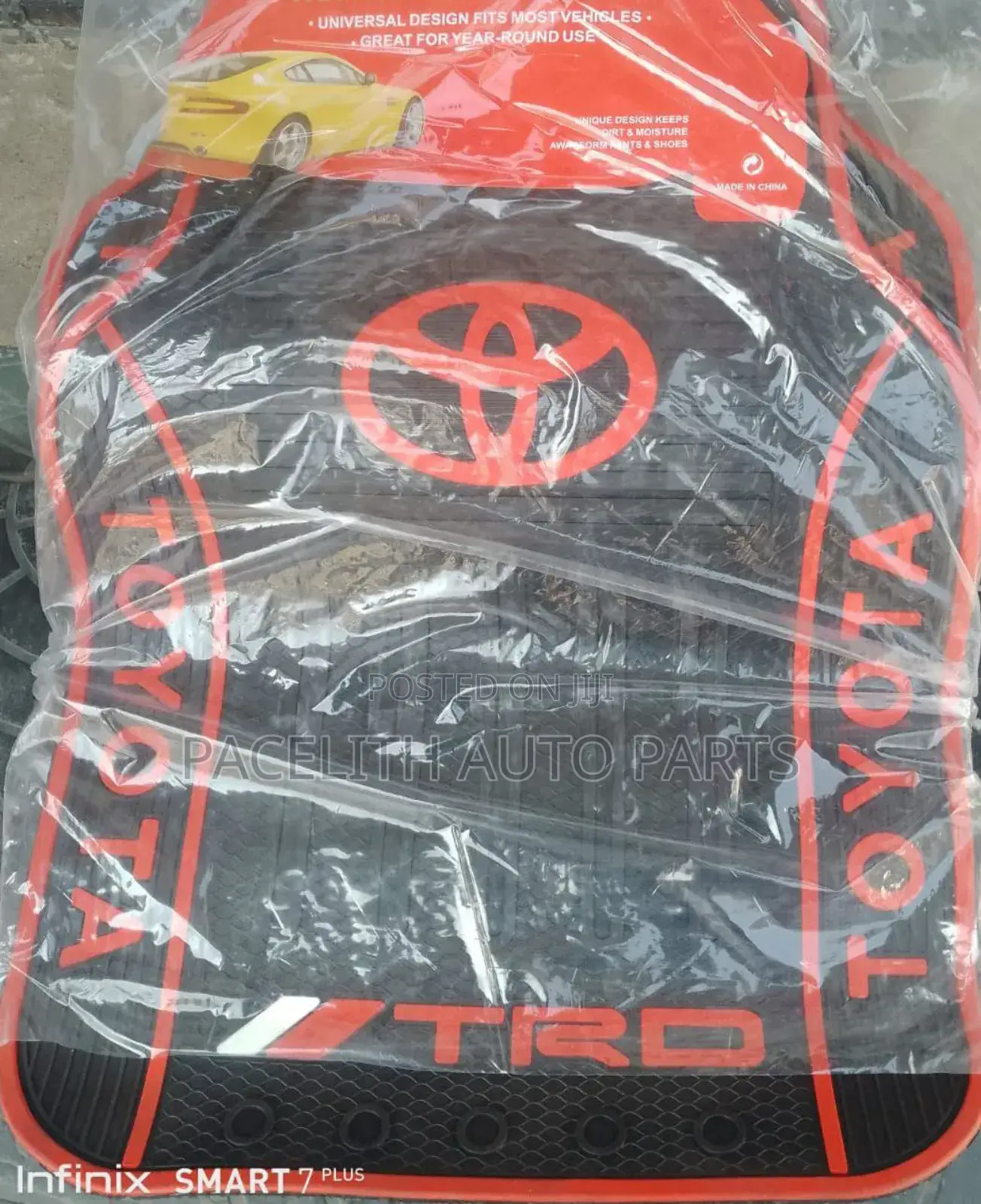Universal Toyota Branded Floor Mats