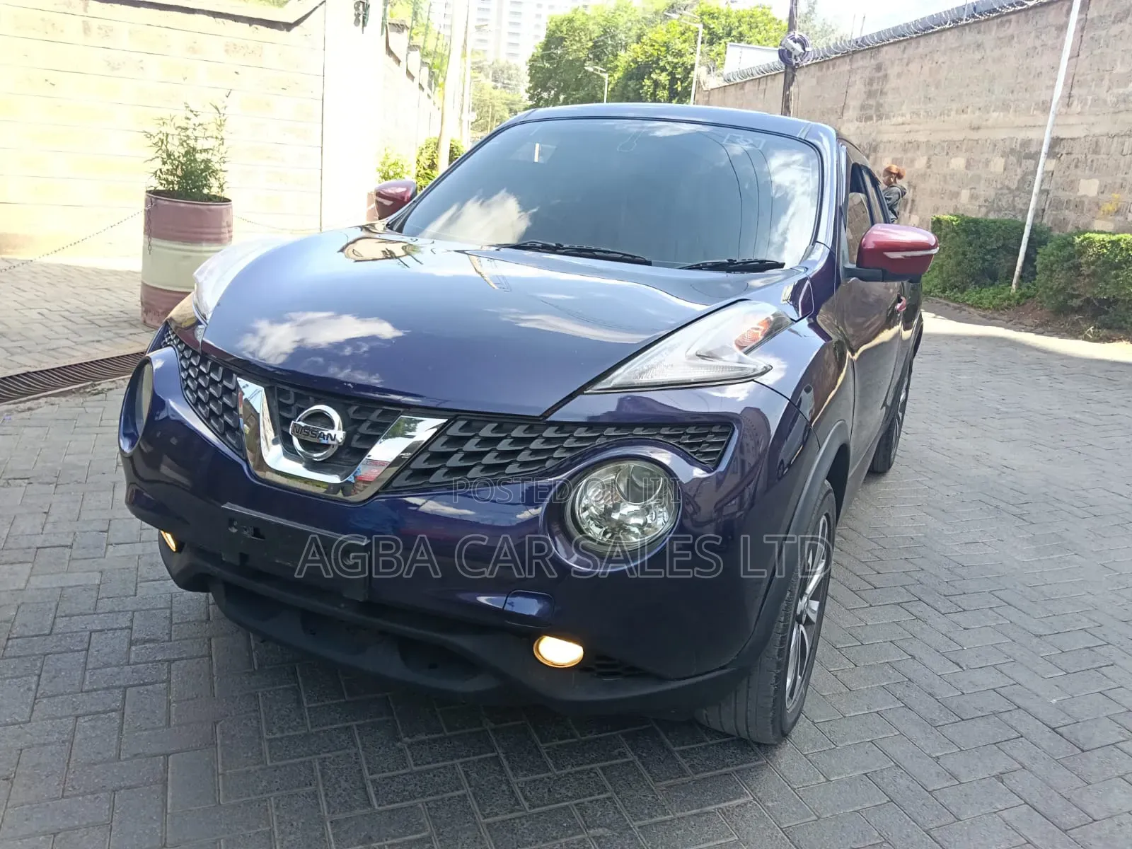 Nissan Juke 2014 Blue