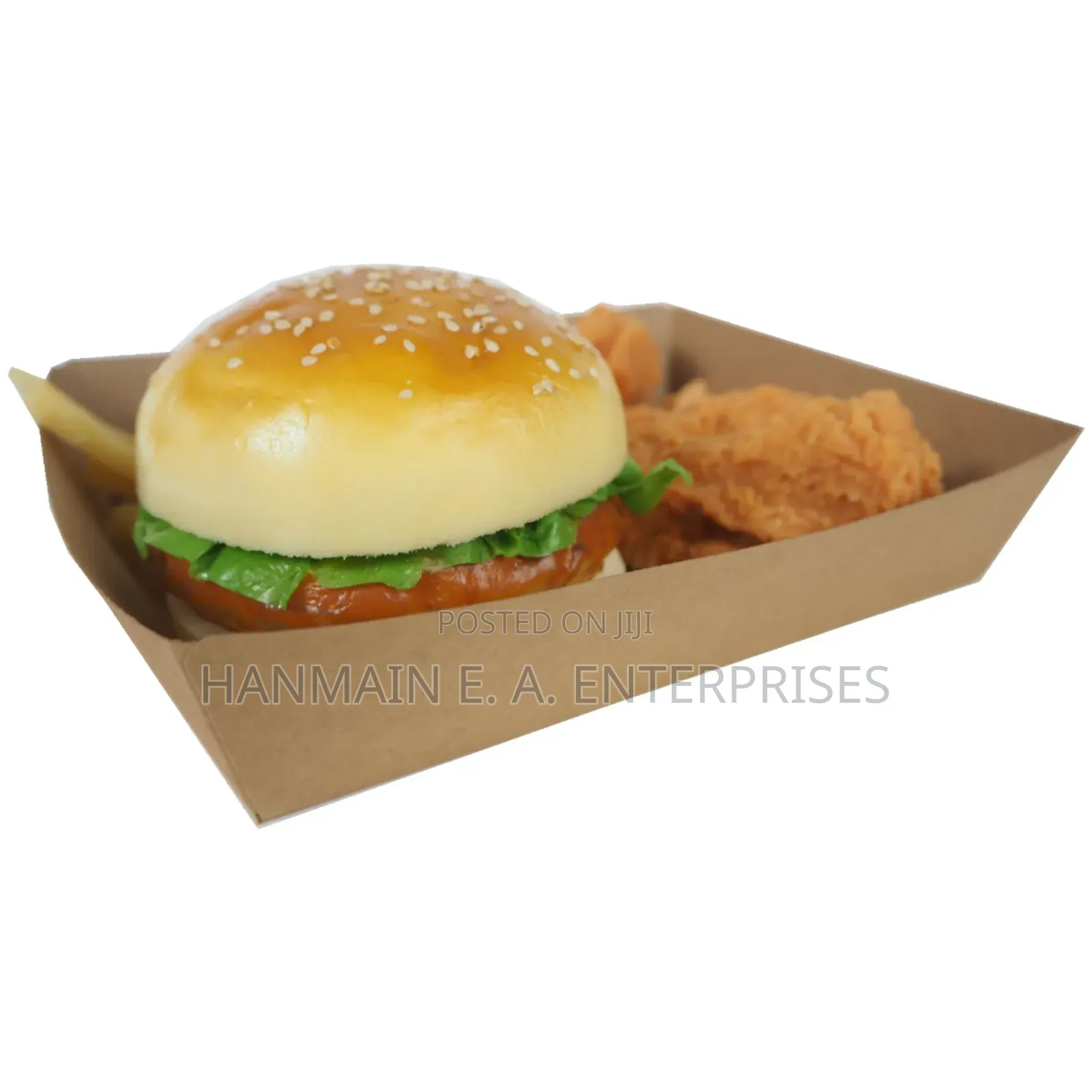 Eco Friendly Paper Boat Plate Biodegradable 20cm*10cm/13cm*13cm