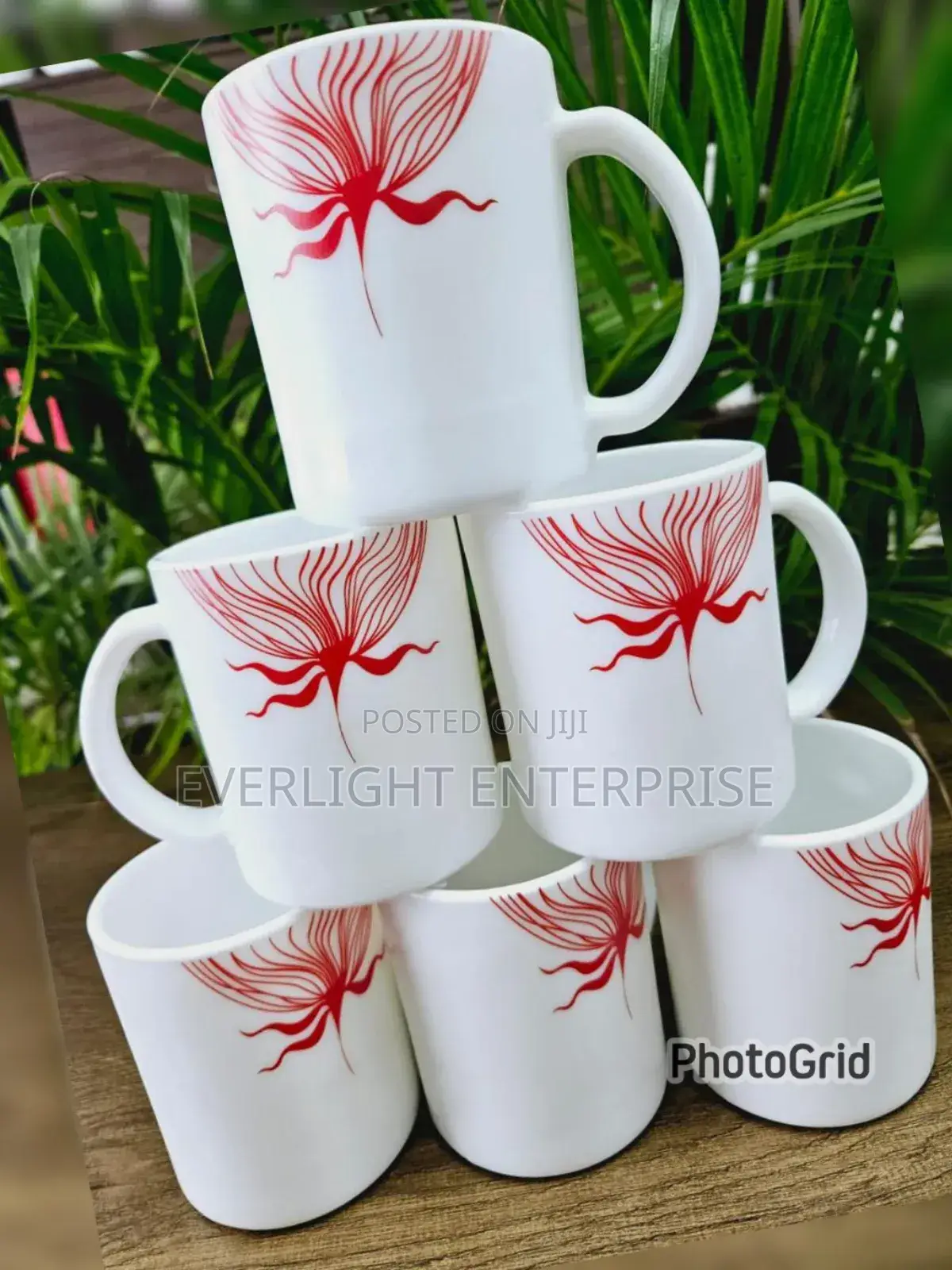 Set of 6 Ceramic Cups