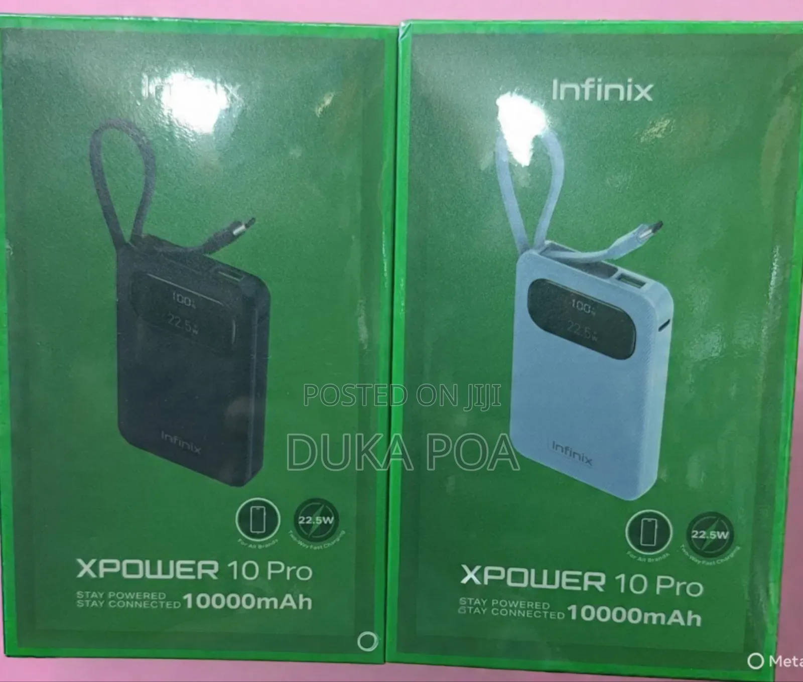 Infinix 10000mah Powerbank 22.5w Fast Charging X Power Xp10pro