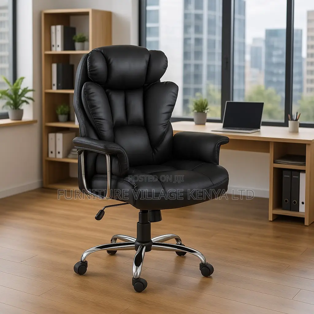 Office Chairs| Executive Orthopedic Leather Seat