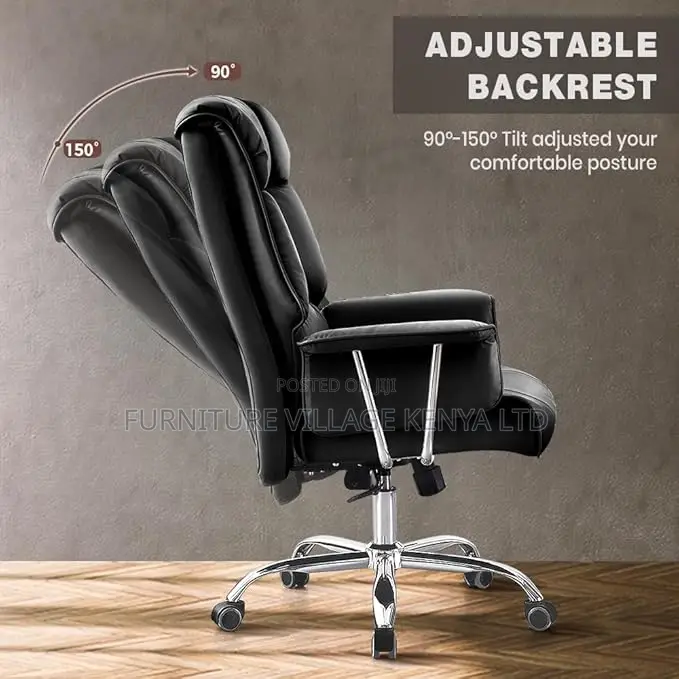 Office Chairs| Executive Orthopedic Leather Seat