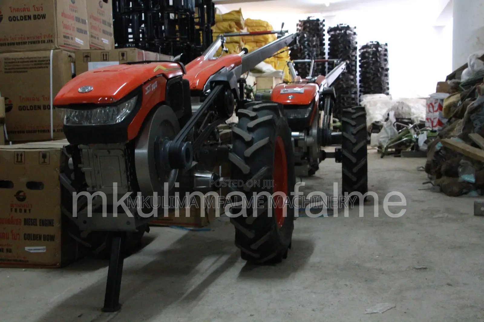 15.5hp Taji Walking Tractor Manual Start