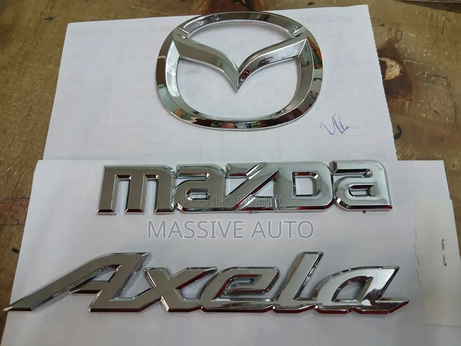 Mazda Axlela Car Logo/Emblem/ Mazda Axela Back Logo